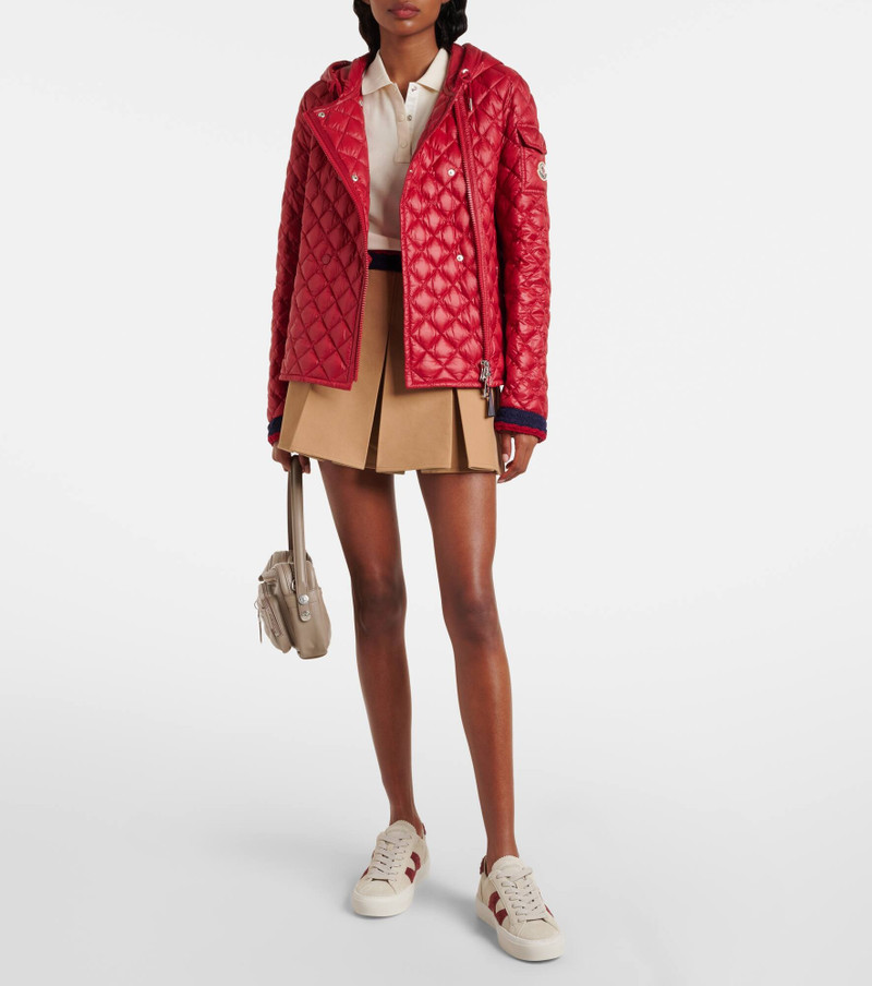 Moncler Monaco2 suede sneakers outlook