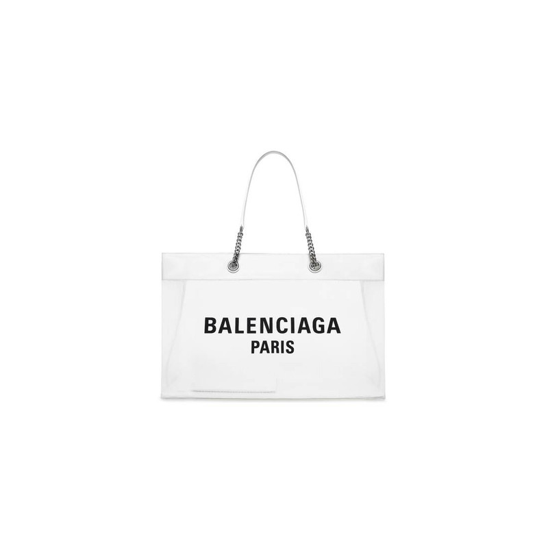 Duty Free Large Tote Bag  in White 1