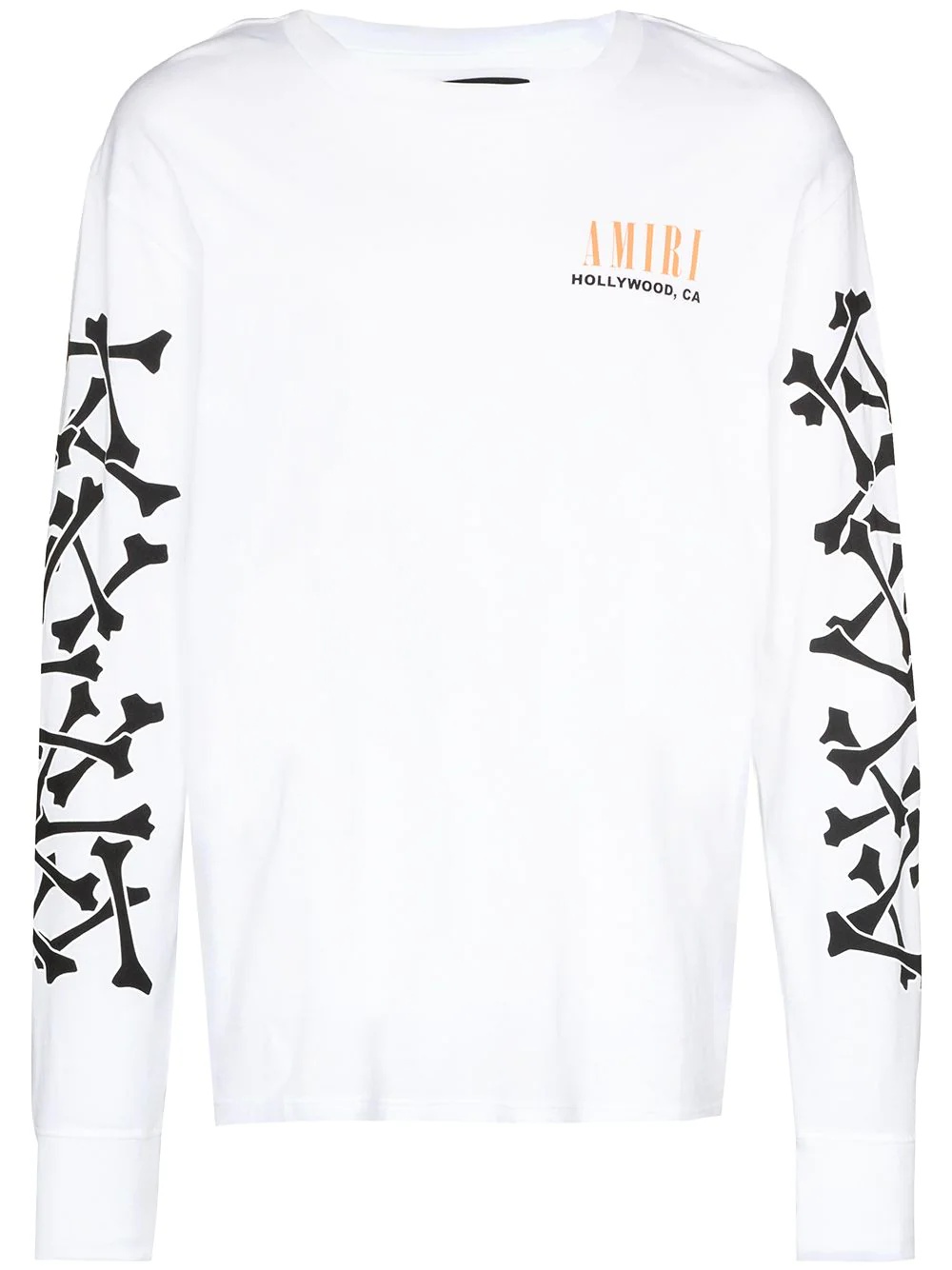 Bones logo-print T-shirt - 1