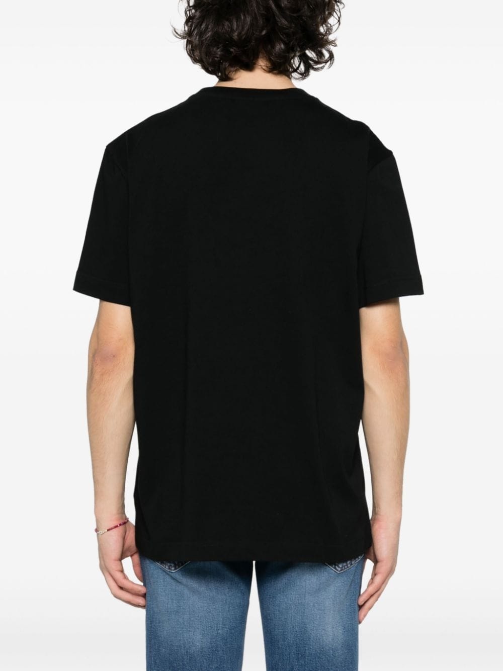 embroidered-logo cotton T-shirt - 6