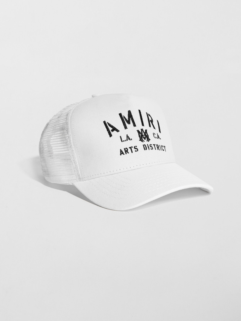 AMIRI AMIRI STENCIL TRUCKER HAT outlook