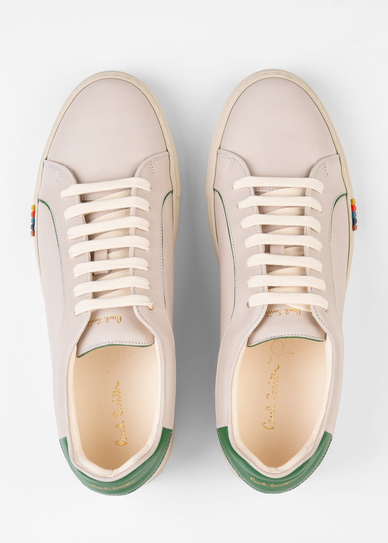 'Basso' Sneakers With Green Trim 3