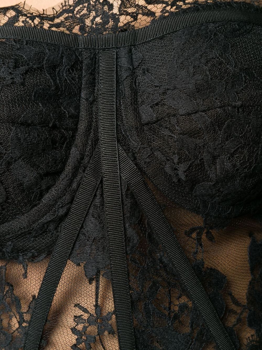 lace bustier top - 6