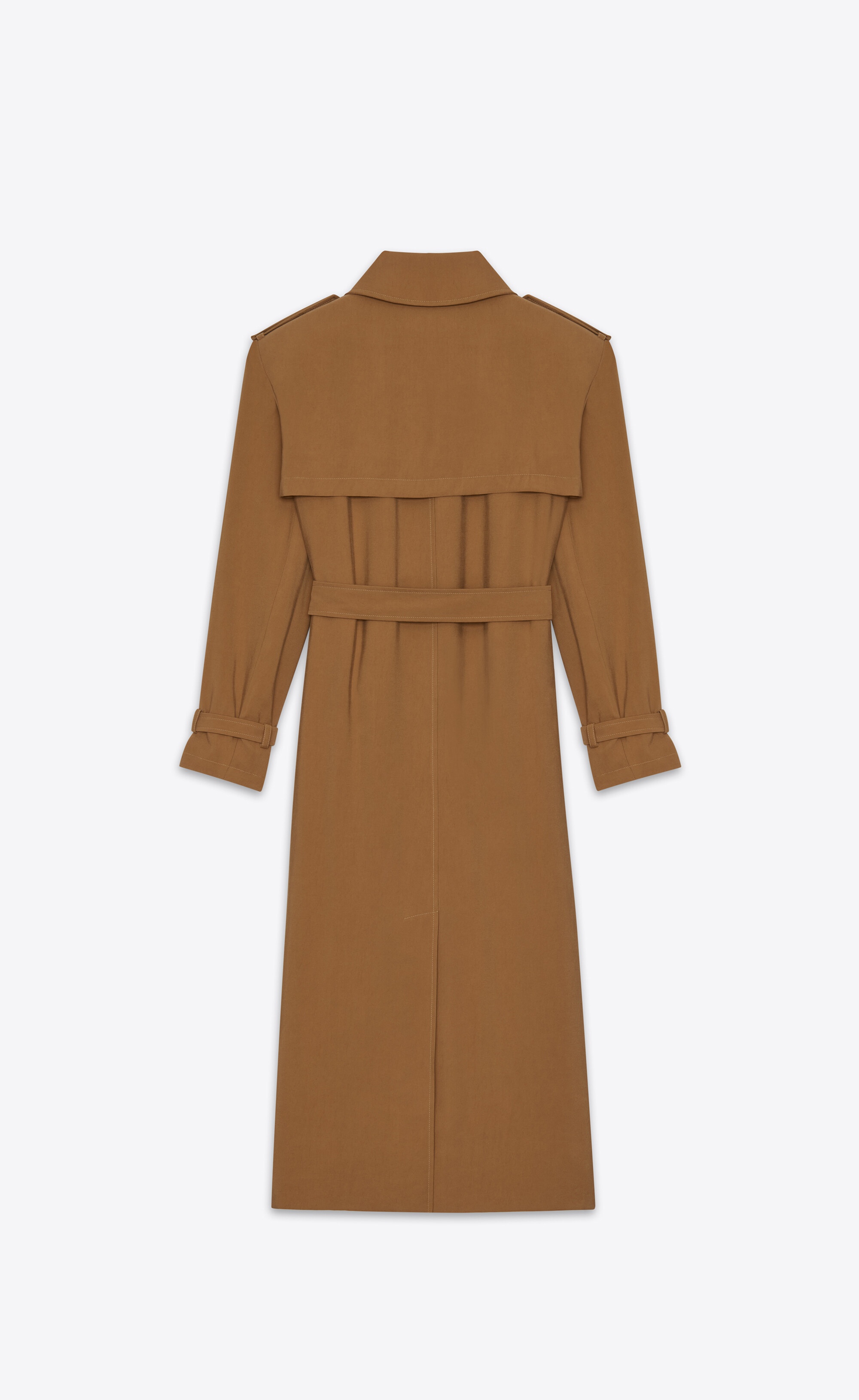 trench coat in twill - 5
