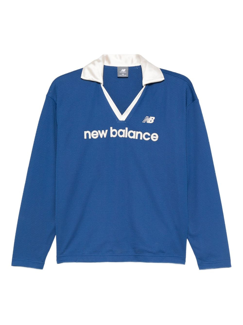 logo-embroidered V-neck T-shirt - 1