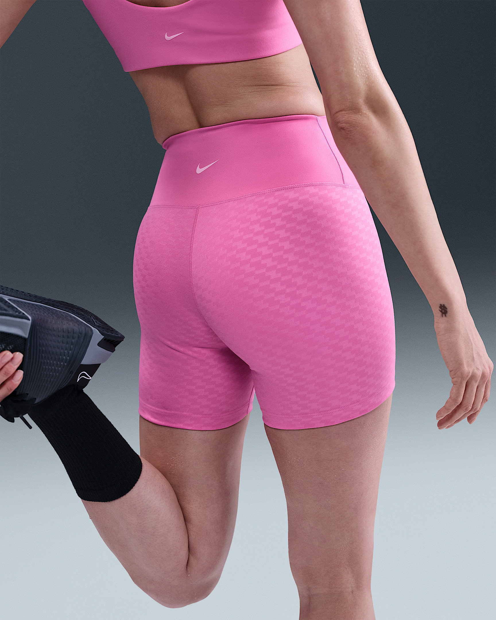 Nike One Women's High-Waisted 5" Biker Shorts - 3