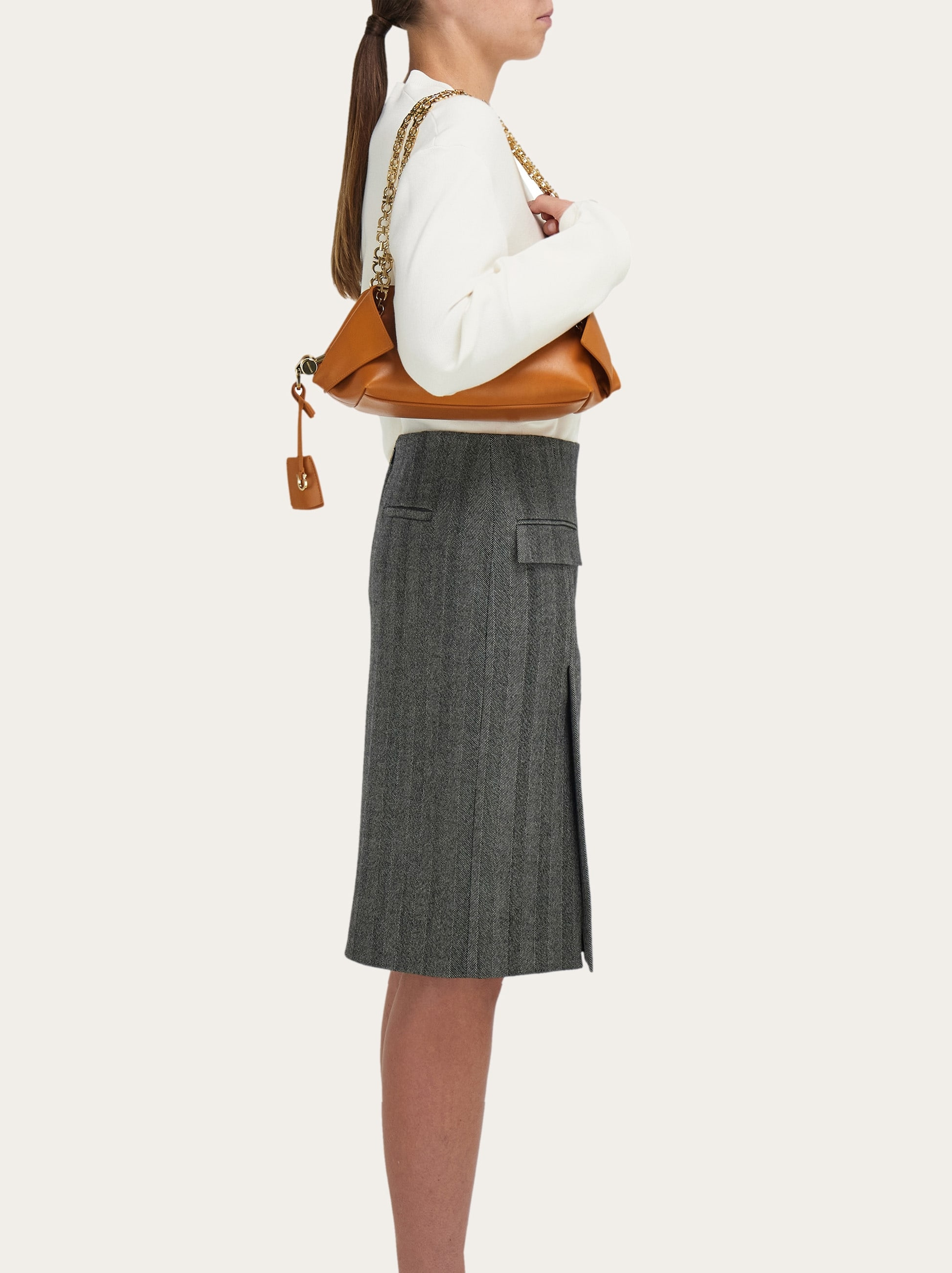 Folded shoulder bag (S) - 2
