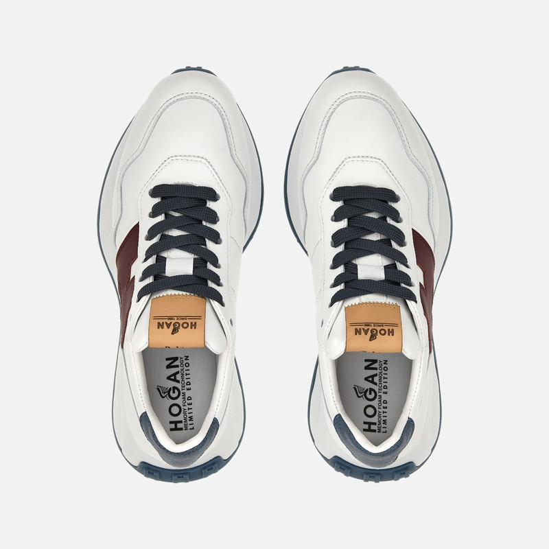 Sneakers Hogan H641 White Blue Red 4