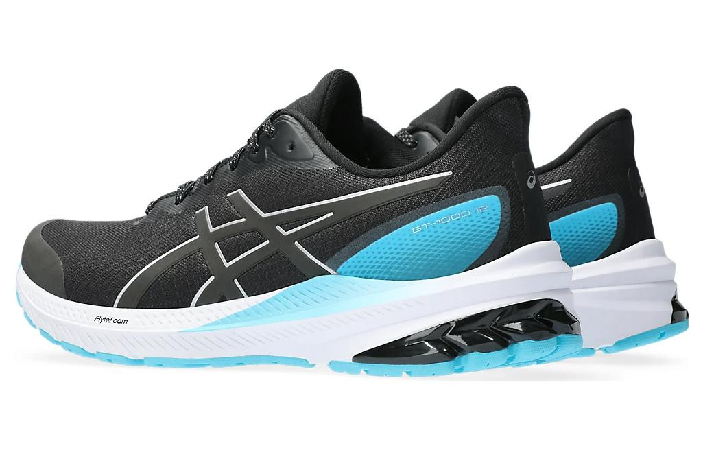 (WMNS) ASICS GT-1000 12 Lite-Show 'Black Pure Silver' 1012B573-001 - 3