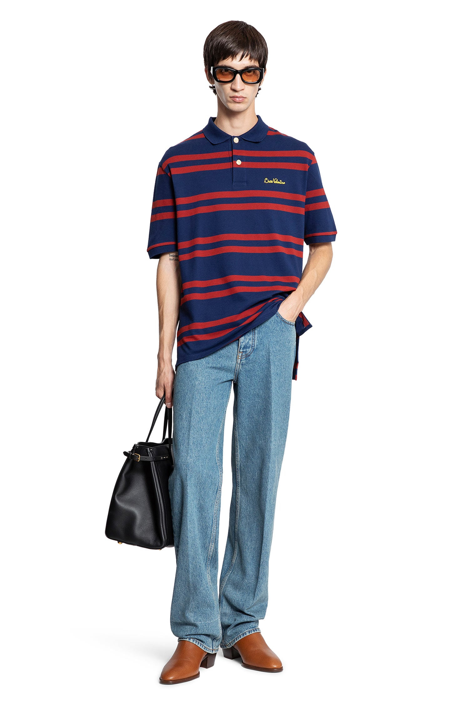 Washed-5-Pocket-Jeans - 4