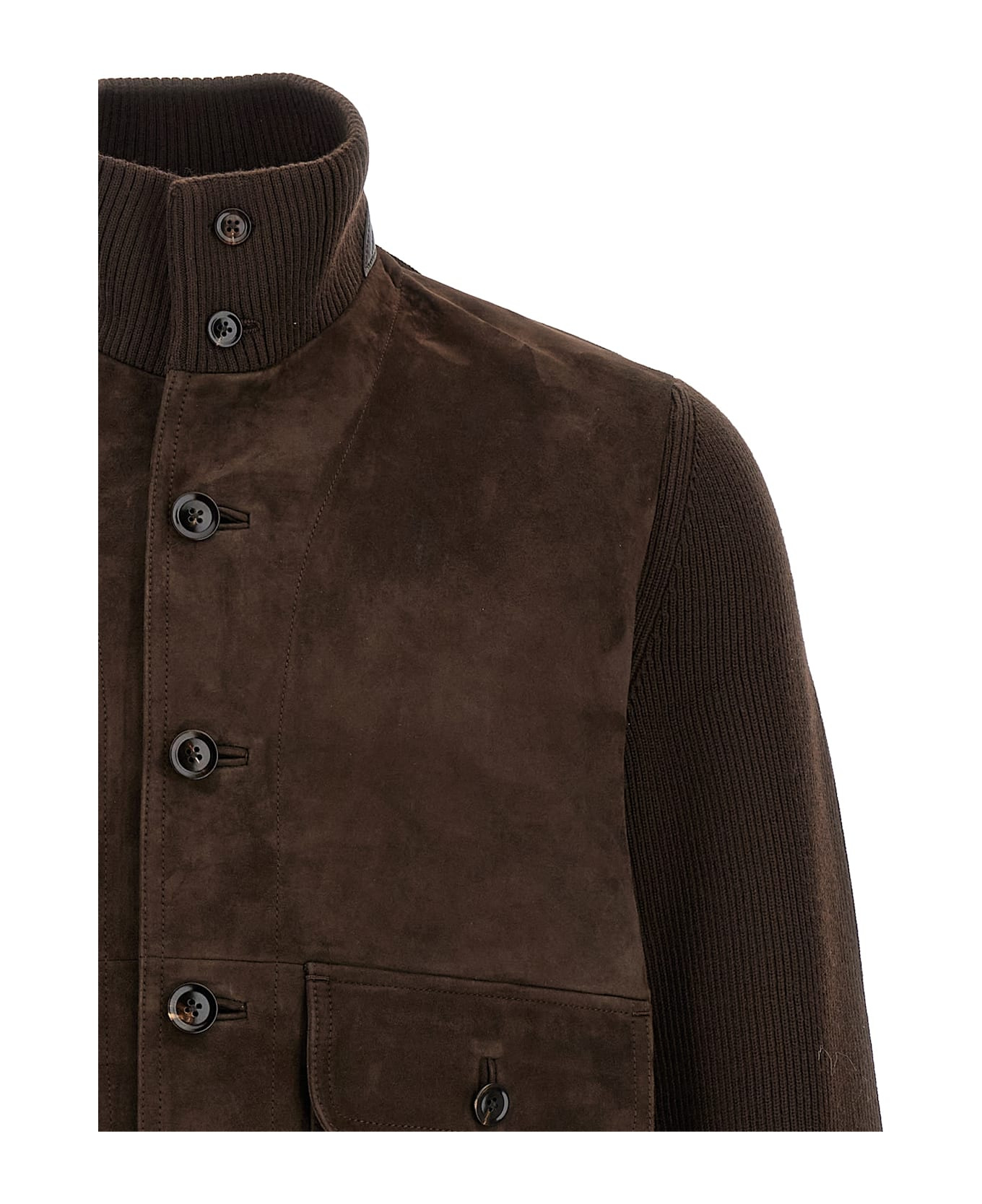 Suede Blouson - 3