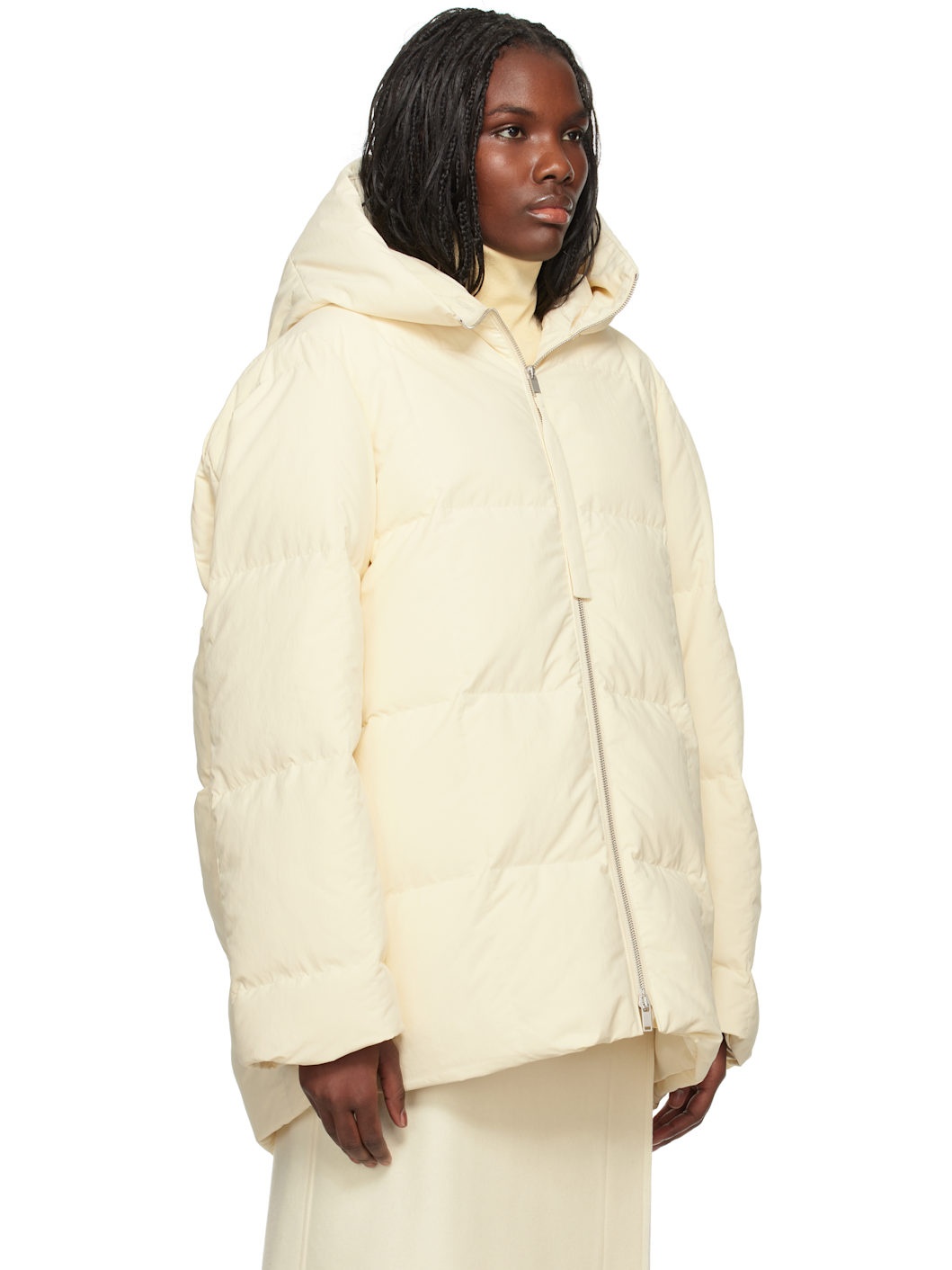 Off-White Quilted Down Jacket - 2