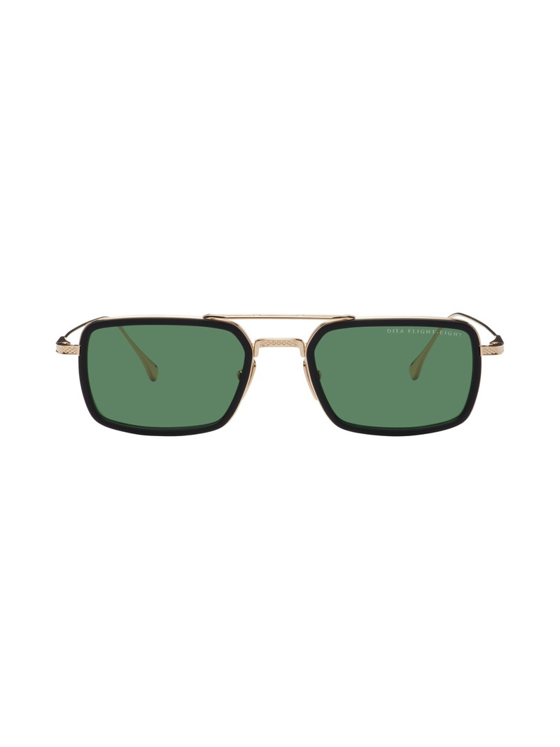 Black & Gold Flight.008 Sunglasses - 1