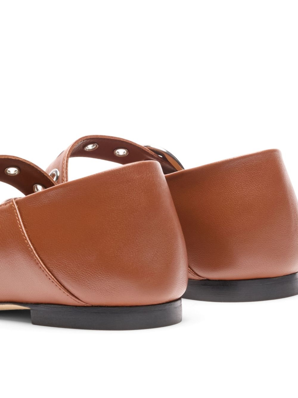 Supermoto Mary Jane buckle-detail ballet flats - 4