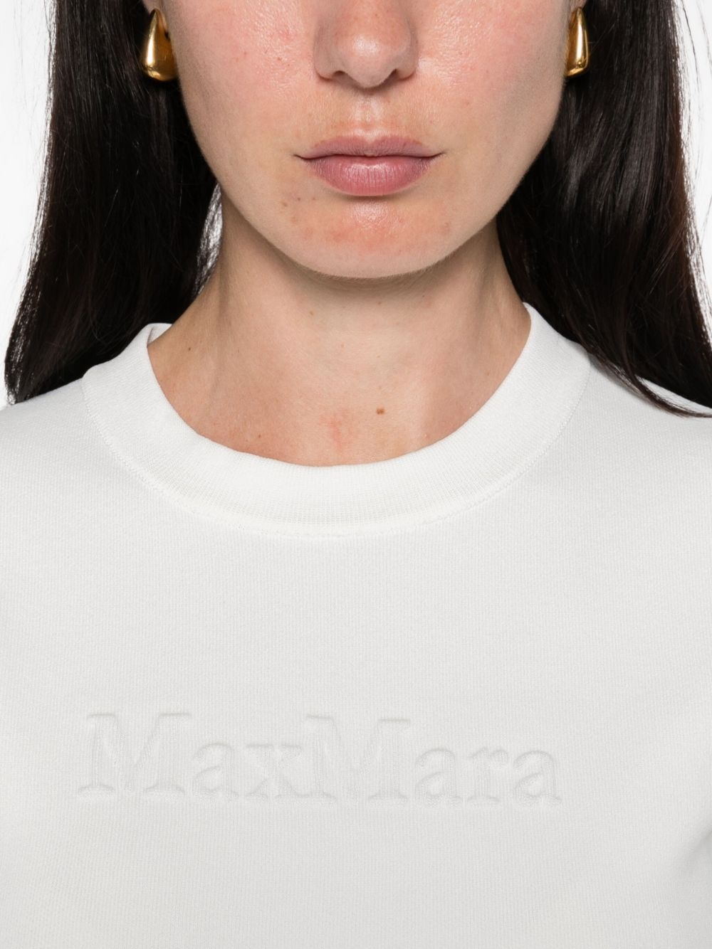 ribbed crew-neck T-shirt - 5