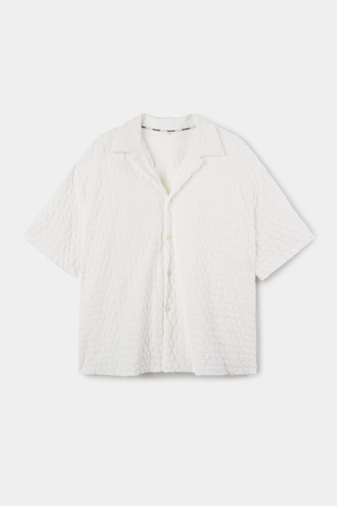 SHORT SLEEVE SHIRT / white - 1
