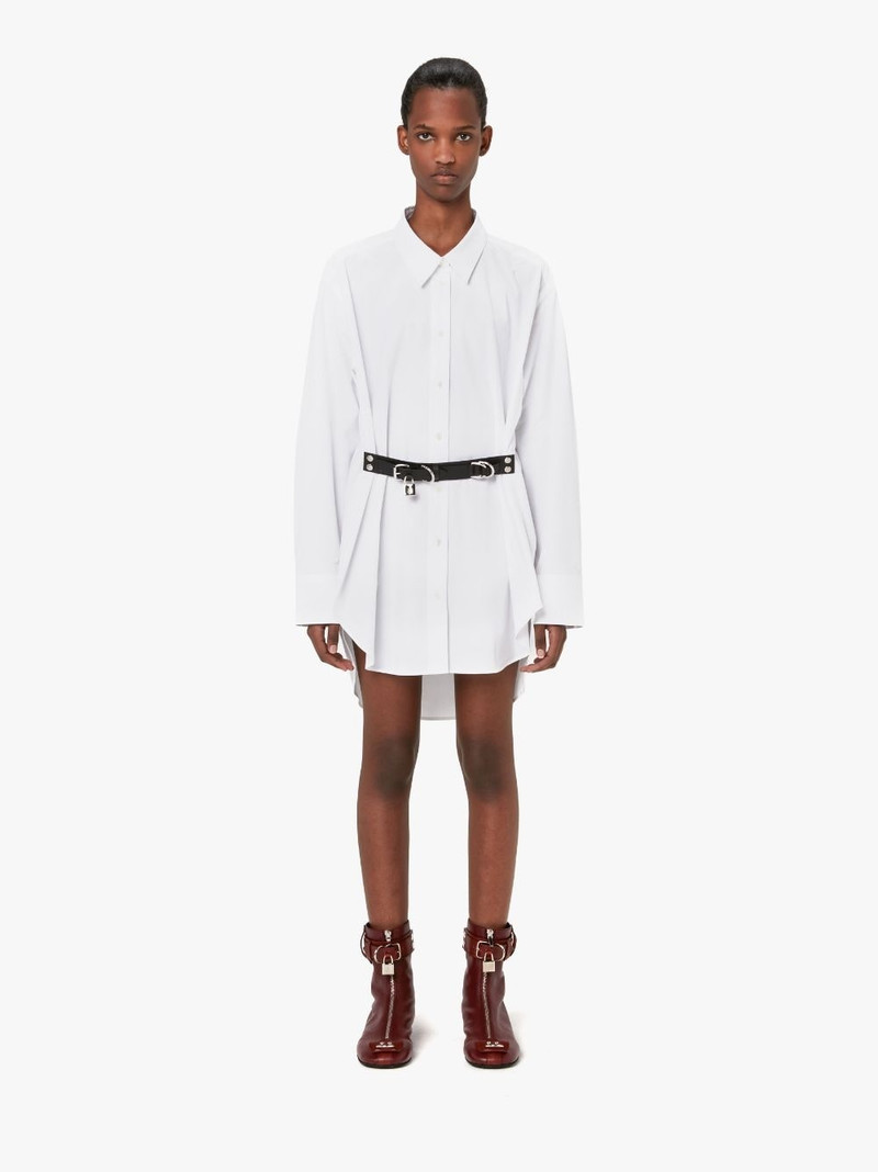 JW Anderson PADLOCK STRAP SHIRT DRESS outlook
