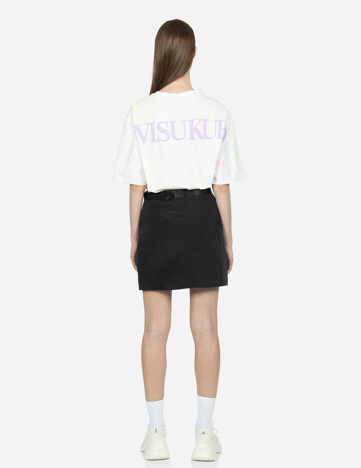 Logo Printed Belt Skirt - 6