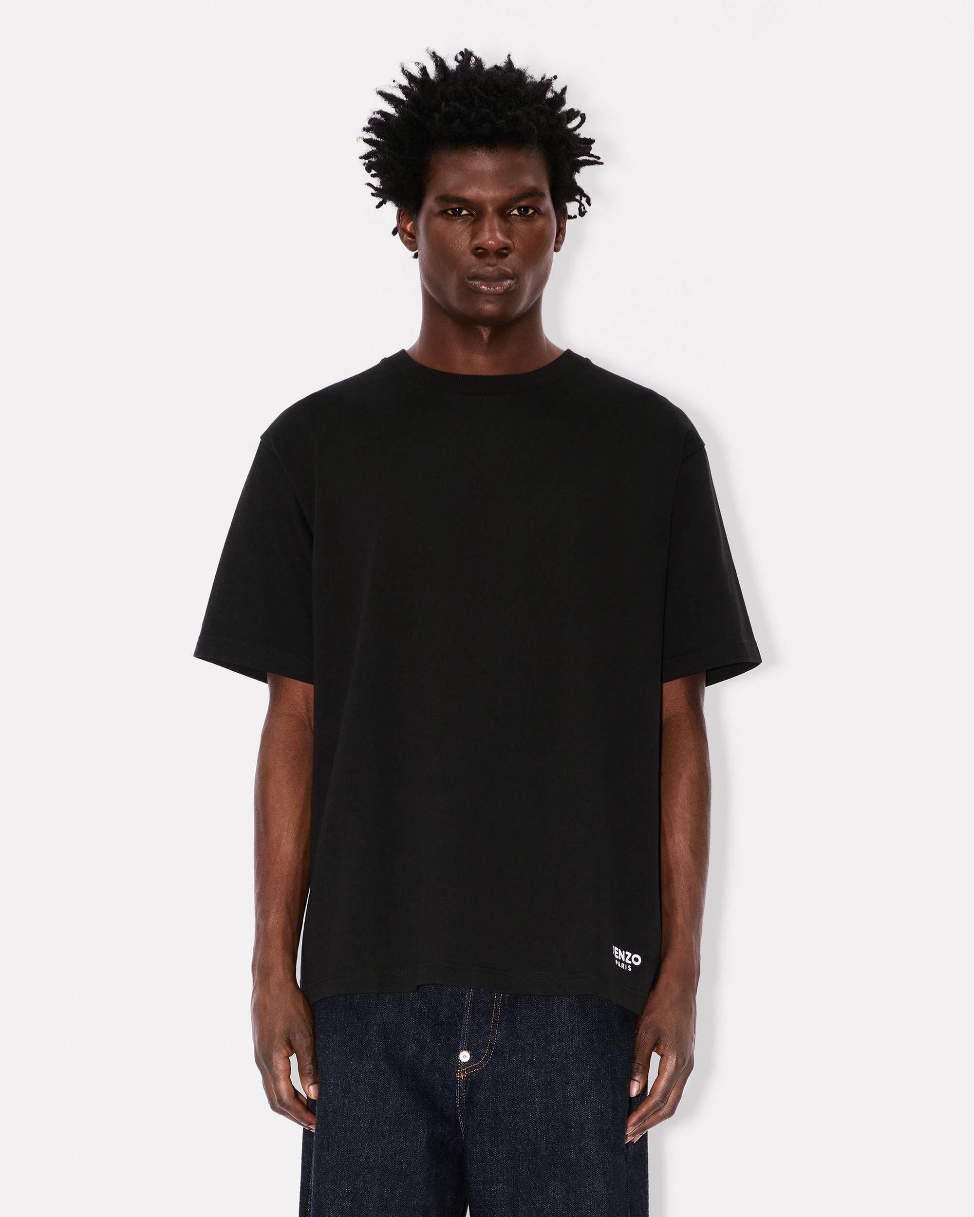 'Boke Flower' embroidered T-shirt in cotton - 3