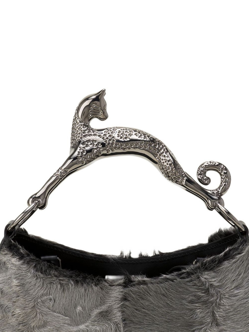 Animal Hardware Fur Tote Bag 4