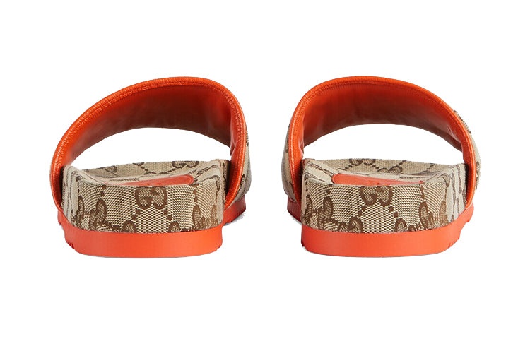 (WMNS) Gucci Slide x The North Face 'Beige Orange Monogram' 679947-2HKM0-9770 - 5