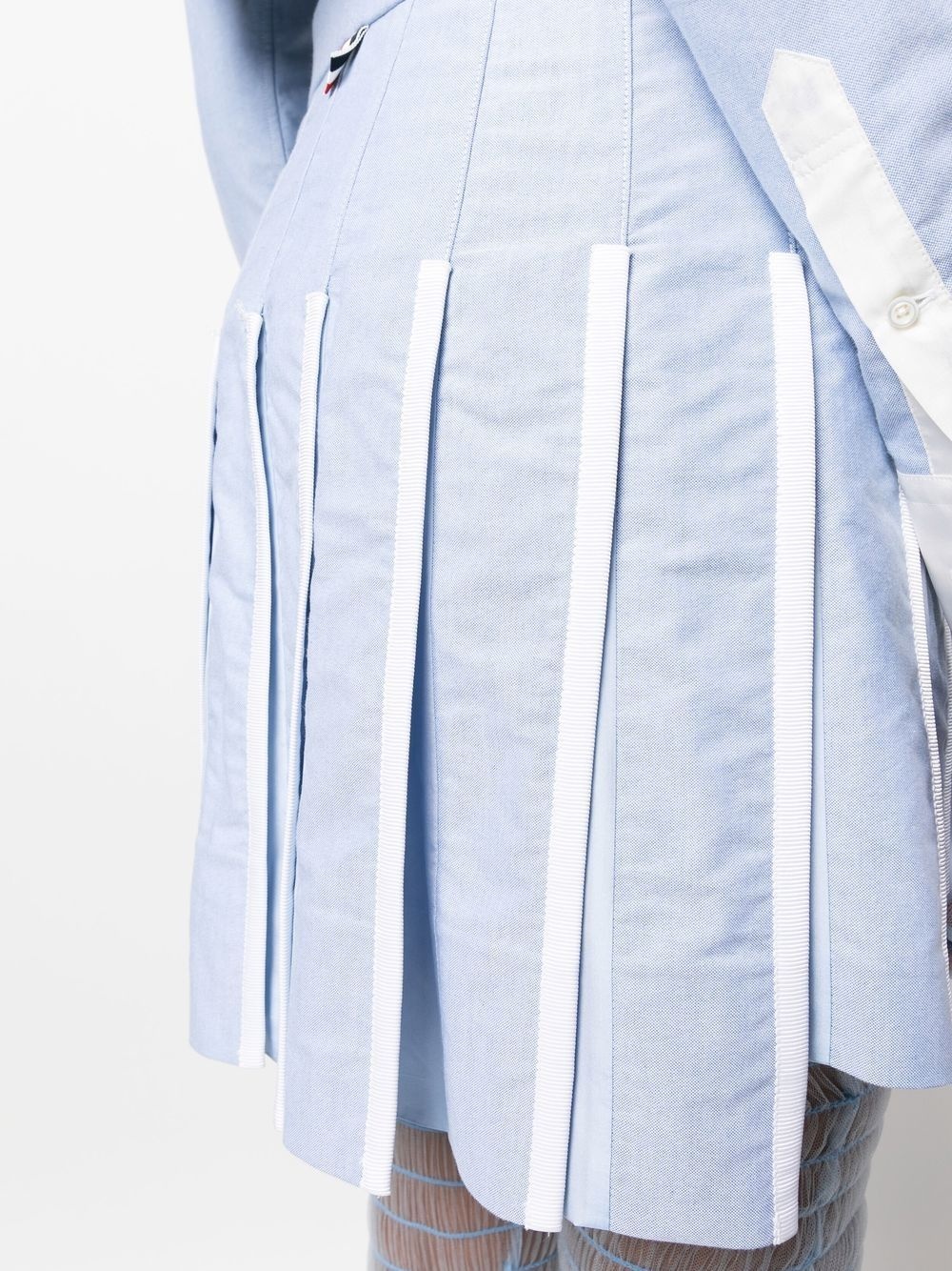 pleated high-waist skirt - 5