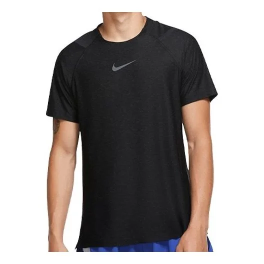 Nike Athleisure Casual Sports Breathable Round Neck Short Sleeve Black CU4990-010 - 1