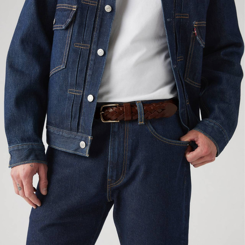 Levi's LEATHER BRAID BELT outlook