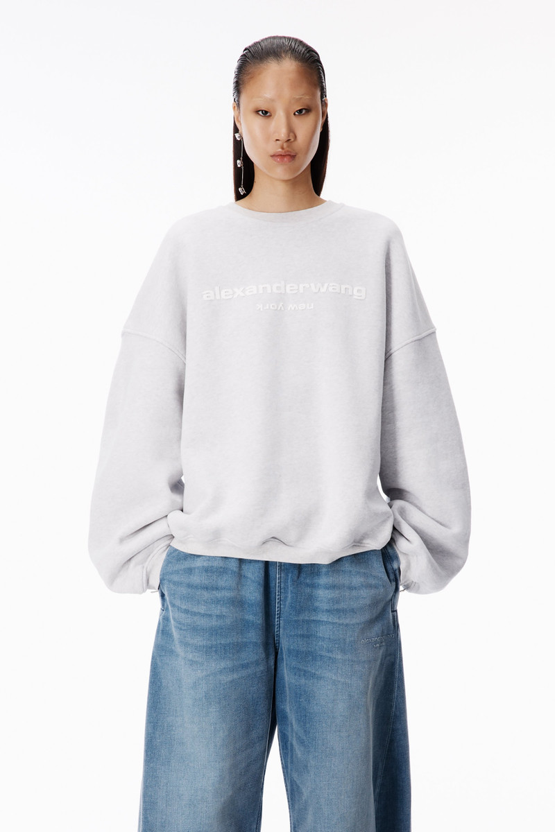 Puff Logo Crewneck Sweatshirt 3