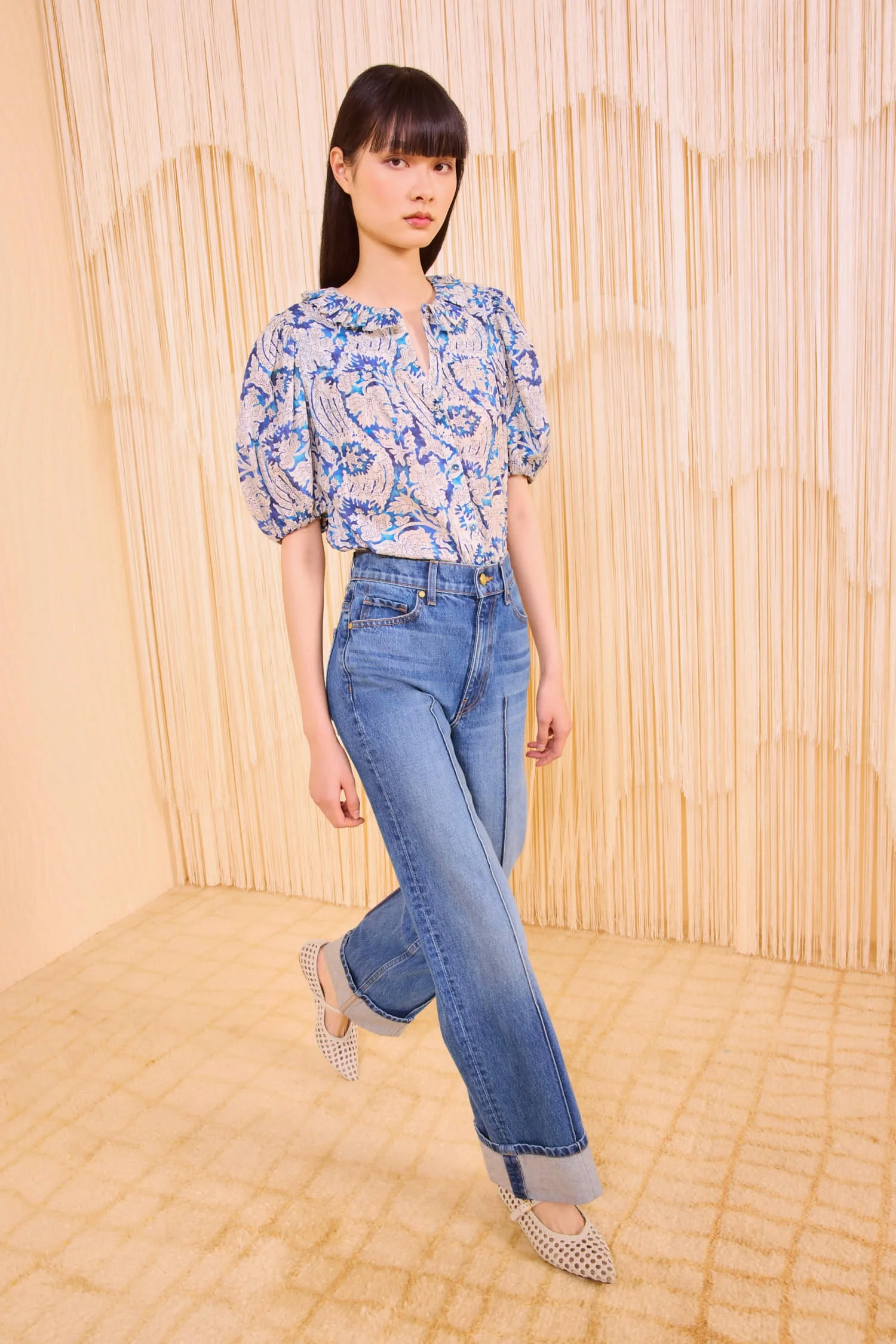 Amari Short Sleeve Blouse - 1