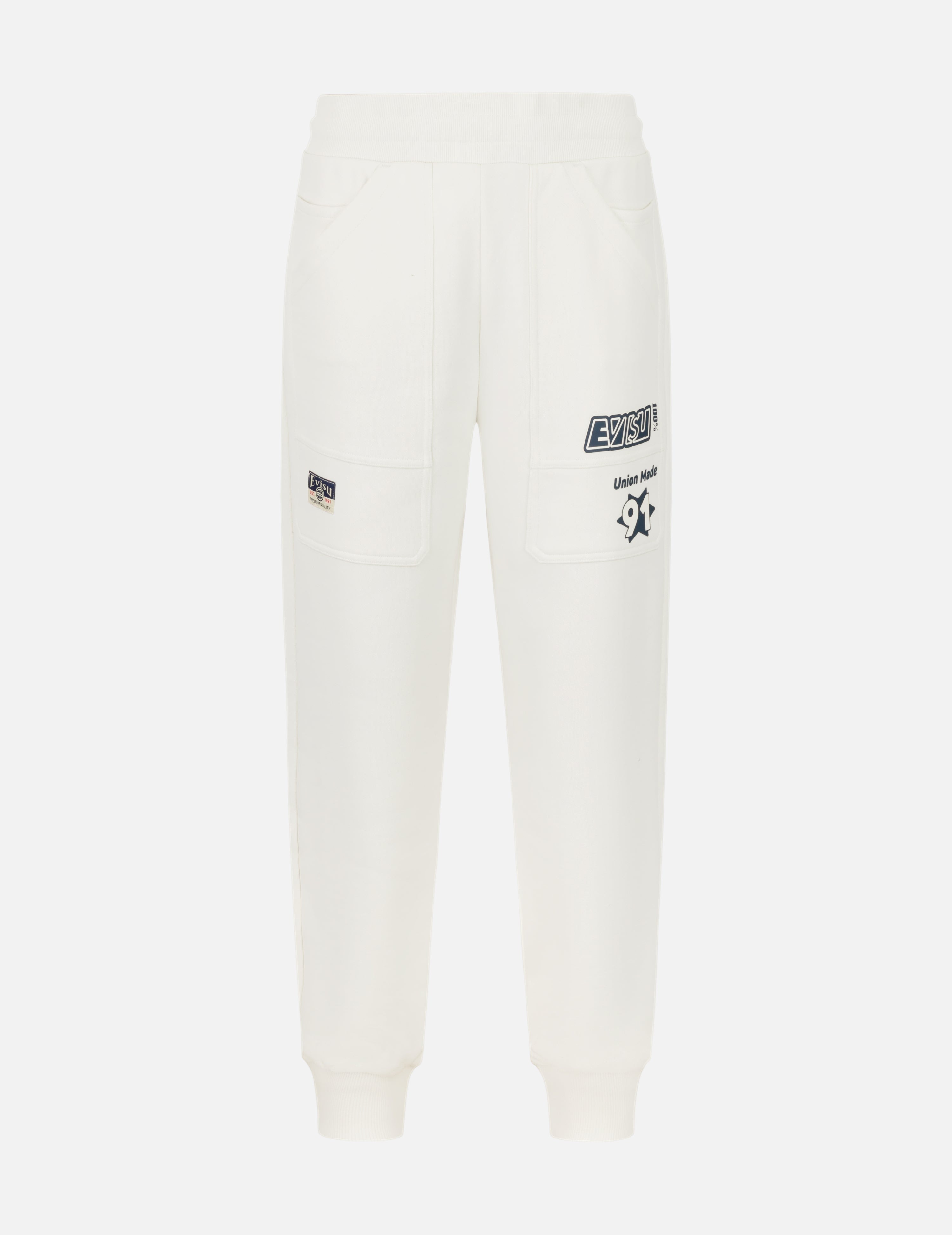 Logo and Daicock Print Relax Fit Sweatpants - 2