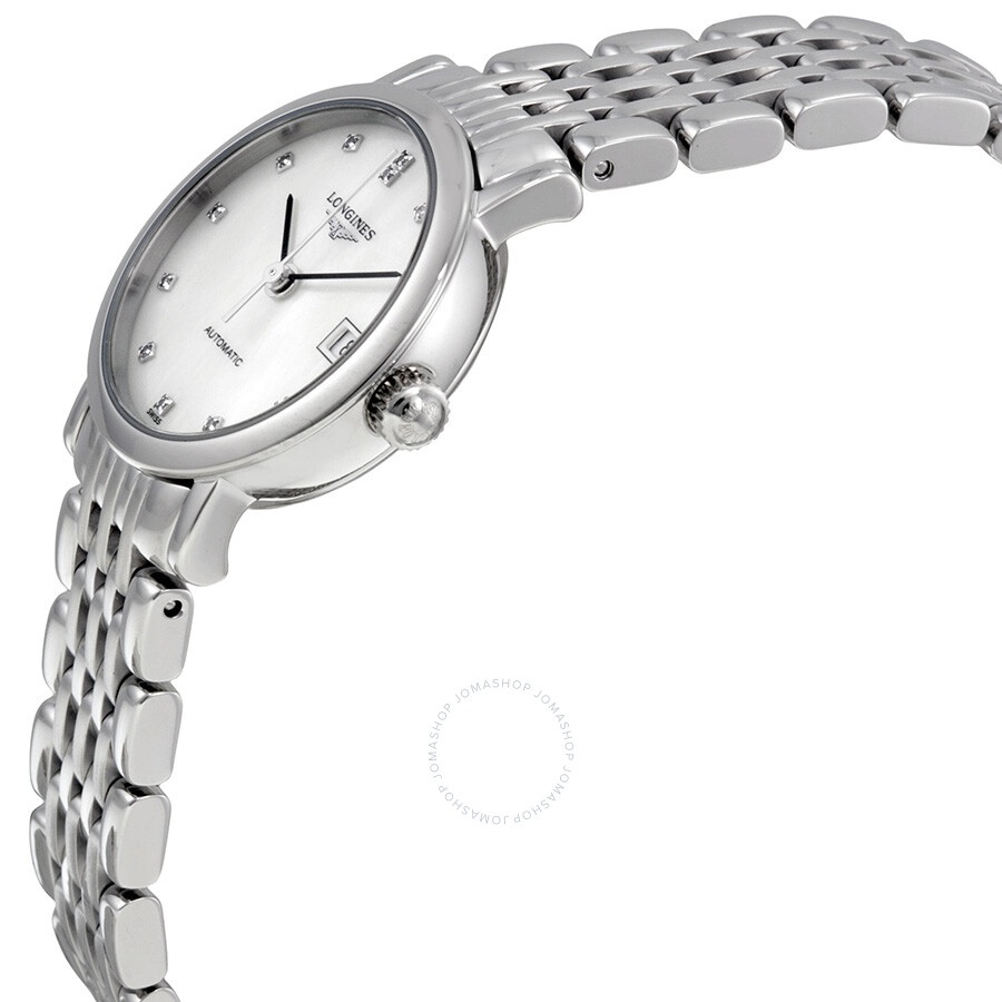 Longines Elegant Mother of Pearl Dial Ladies Watch L43094876 - 2