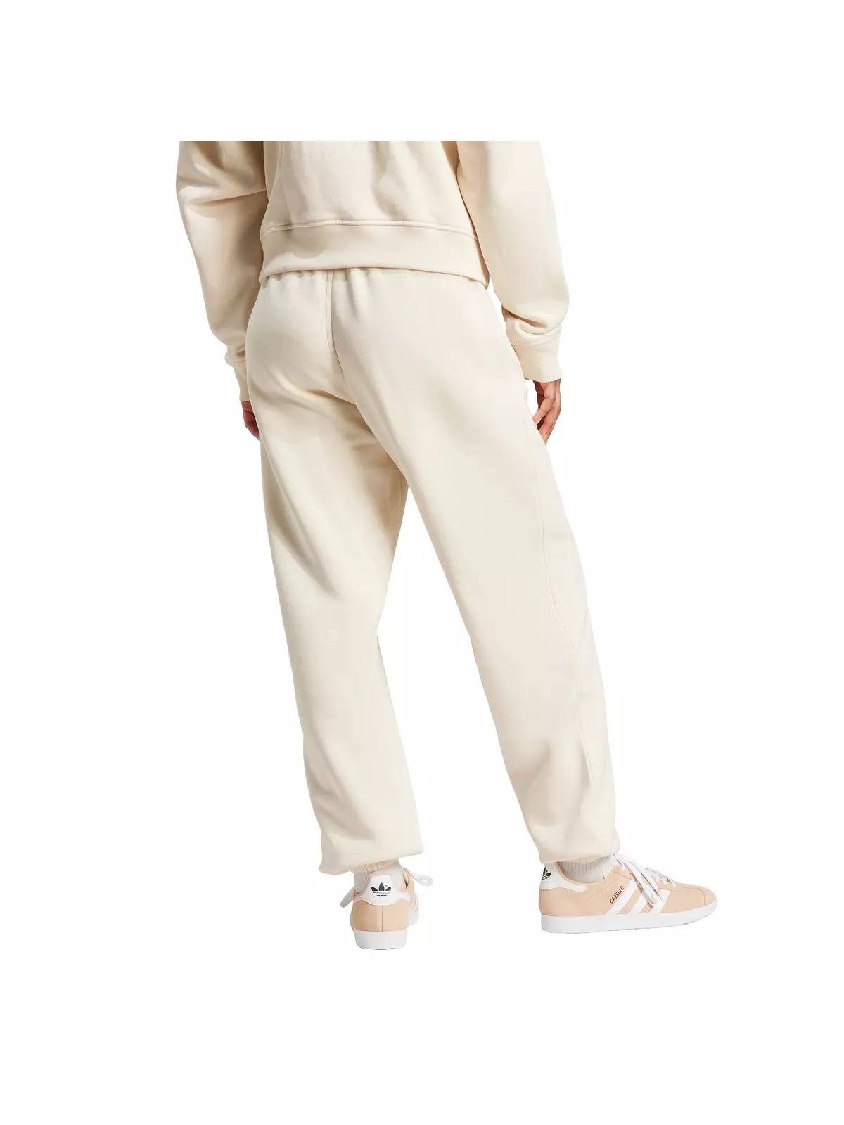 Women's Originals Essentials Fleece Loose Joggers - White - 2