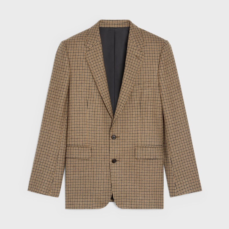 CLASSIC JACKET IN CHECKED WOOL 1
