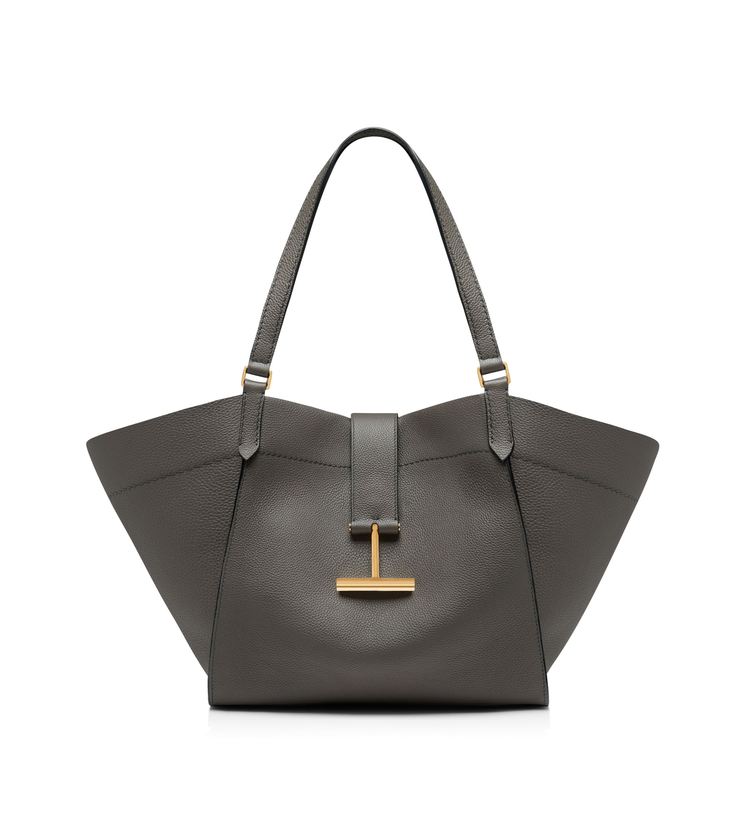 GRAIN LEATHER TARA MEDIUM TOTE - 1