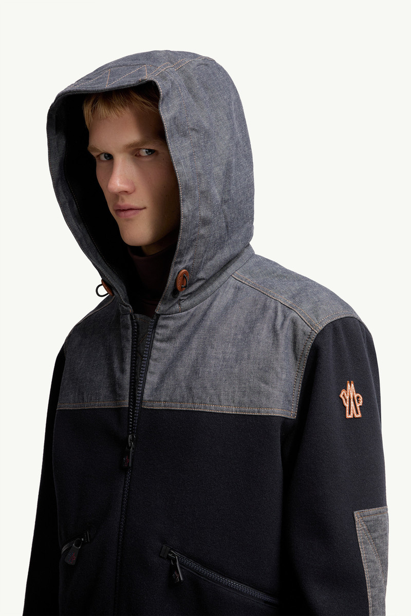 Cotton Zip-Up Hoodie 4