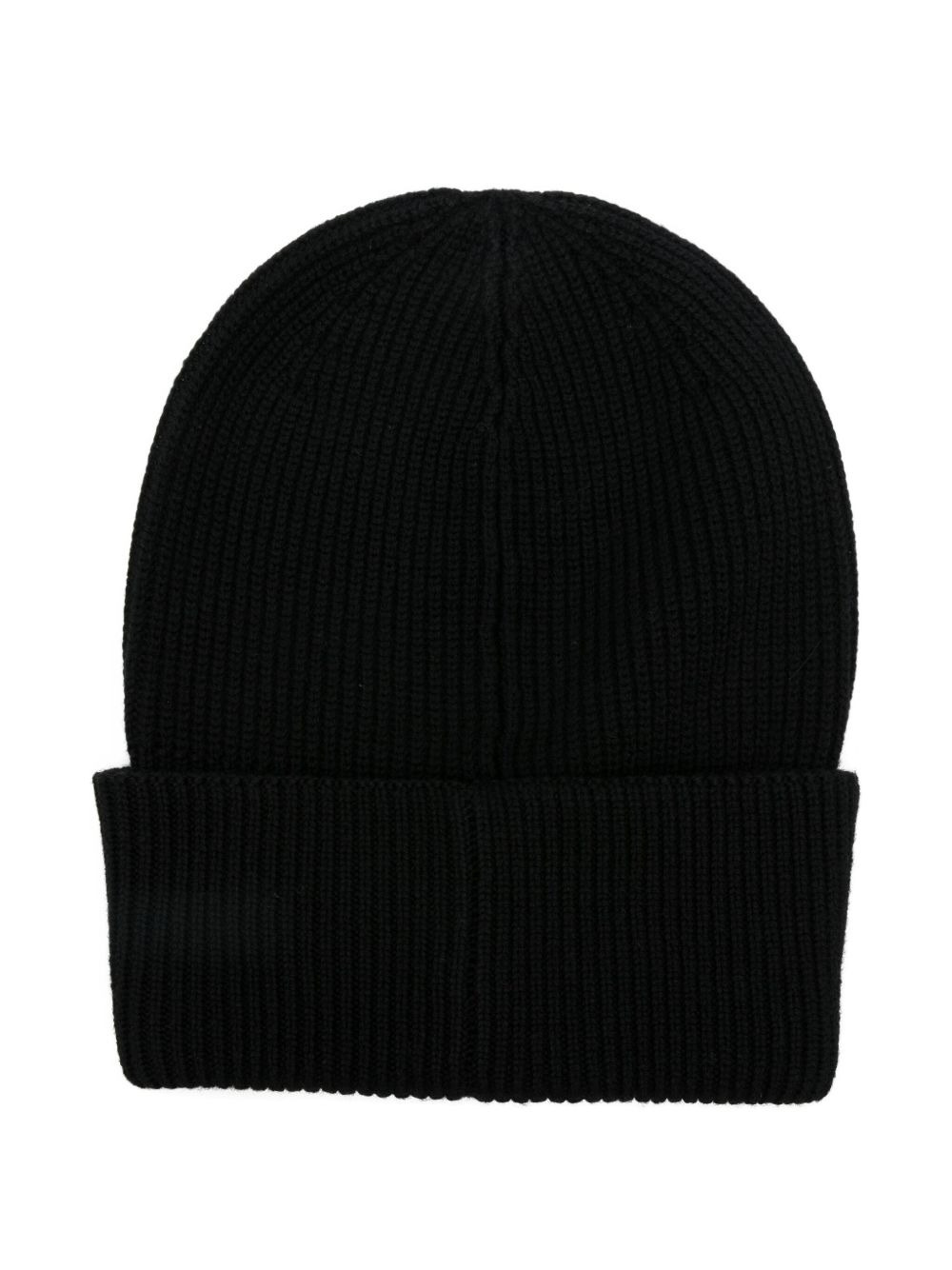 ribbed wool beanie hat - 2