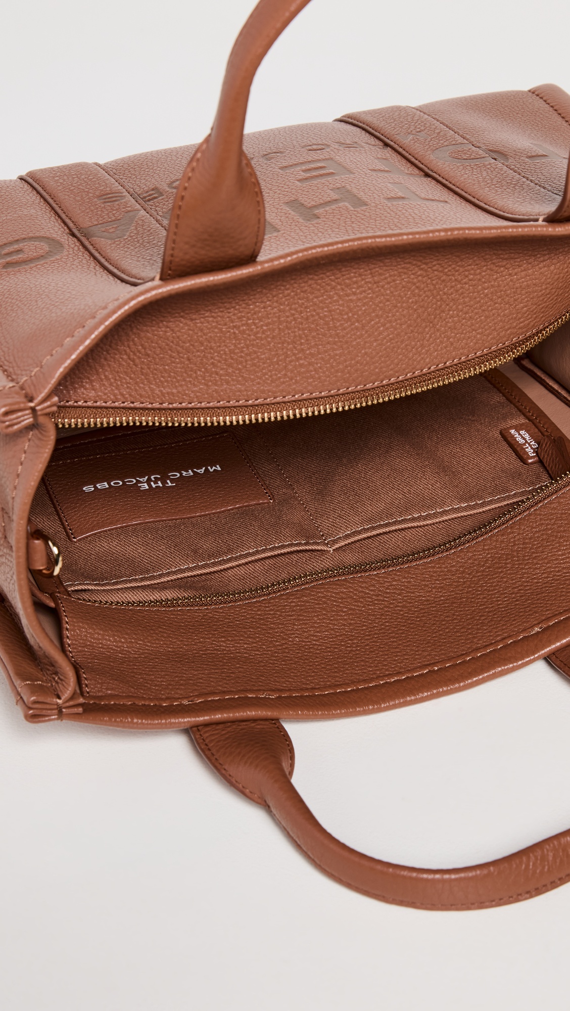 The Leather Medium Tote Bag - 5