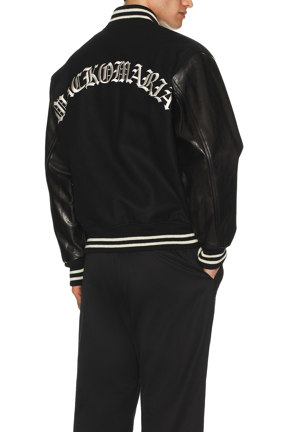 Leather Varsity Jacket -B- Type-2 - 4