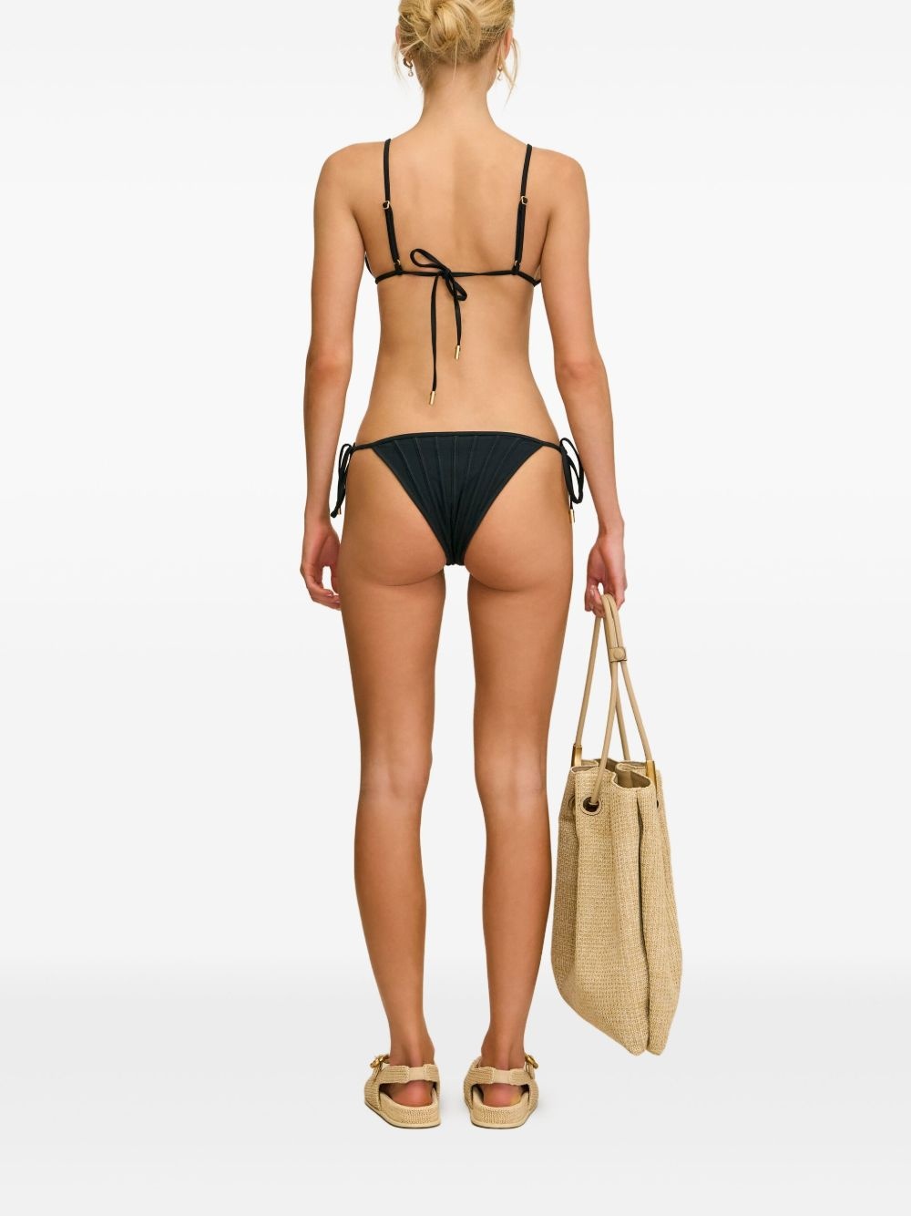 Mina boned triangle bikini top - 4