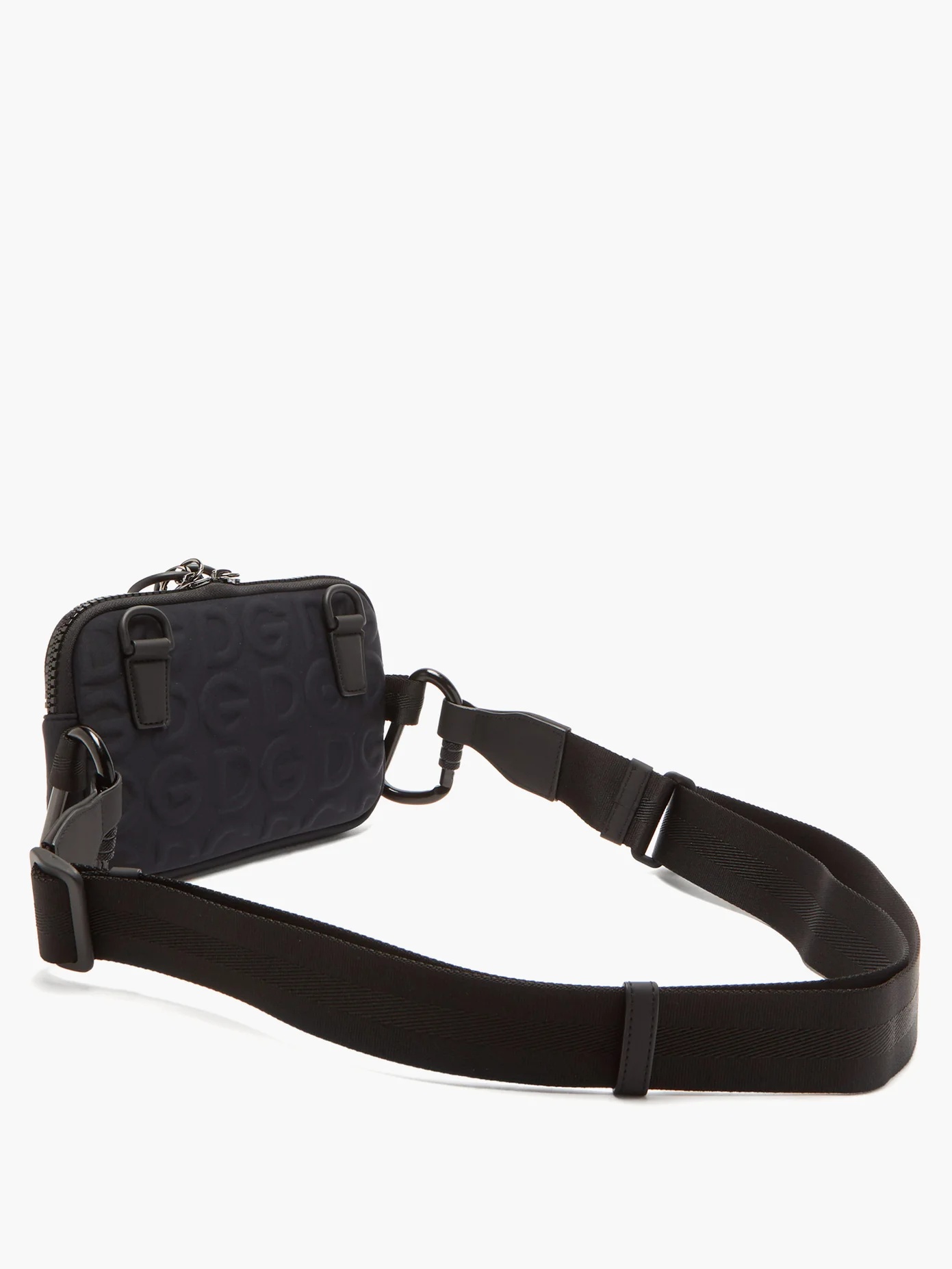 DG-embossed neoprene cross-body bag - 4