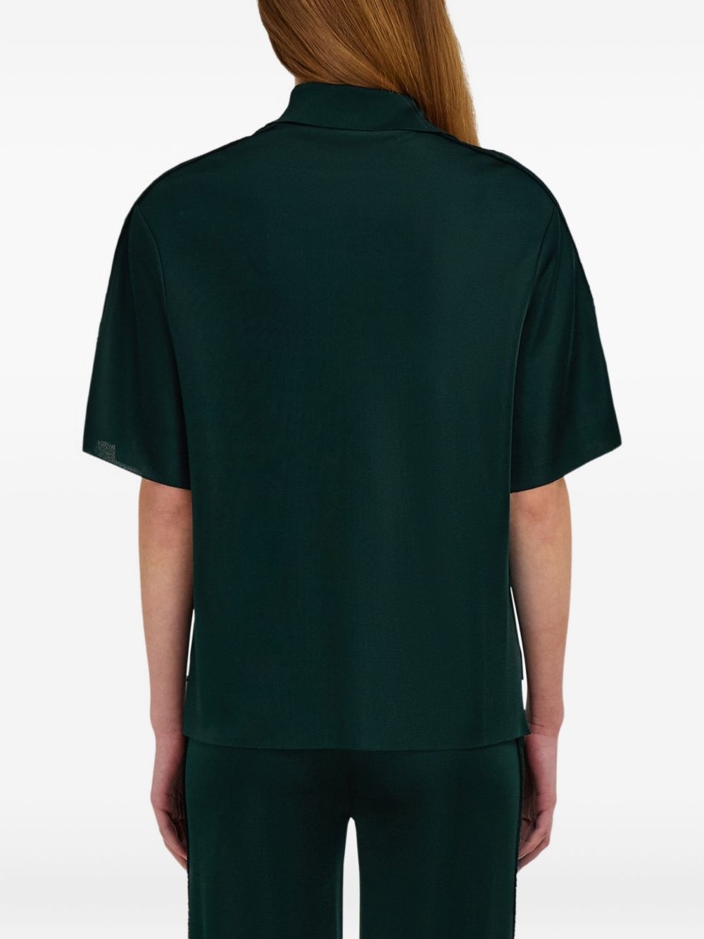 knitted polo shirt - 4