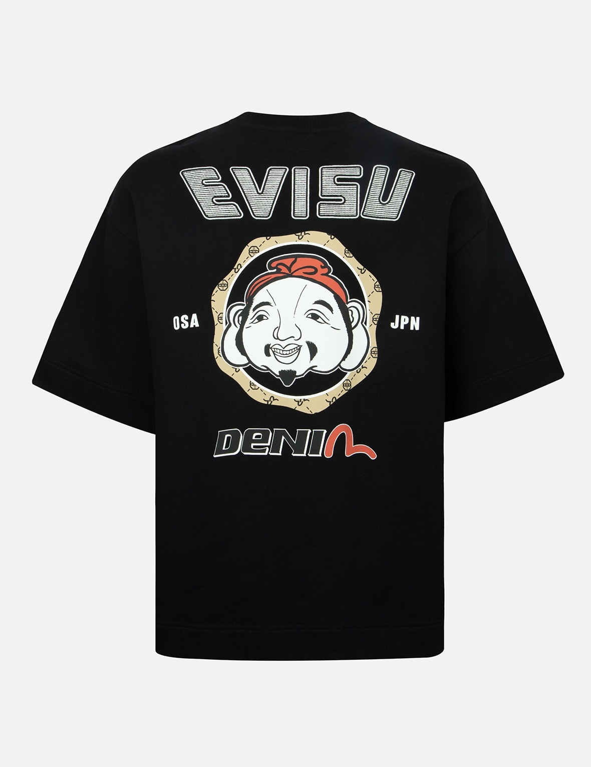 GODHEAD PRINT SHORT-SLEEVE SWEATSHIRT - 2