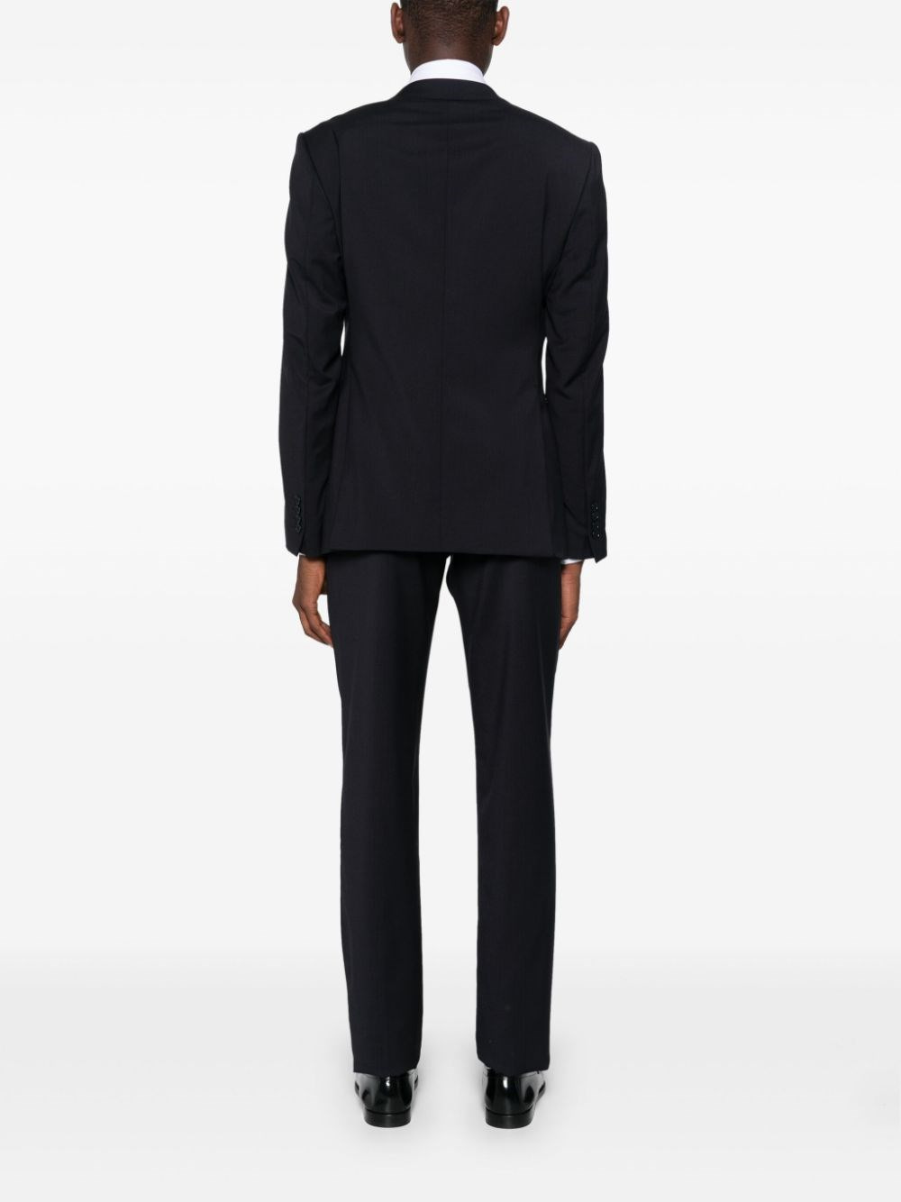 Wool single-breasted suit - 4