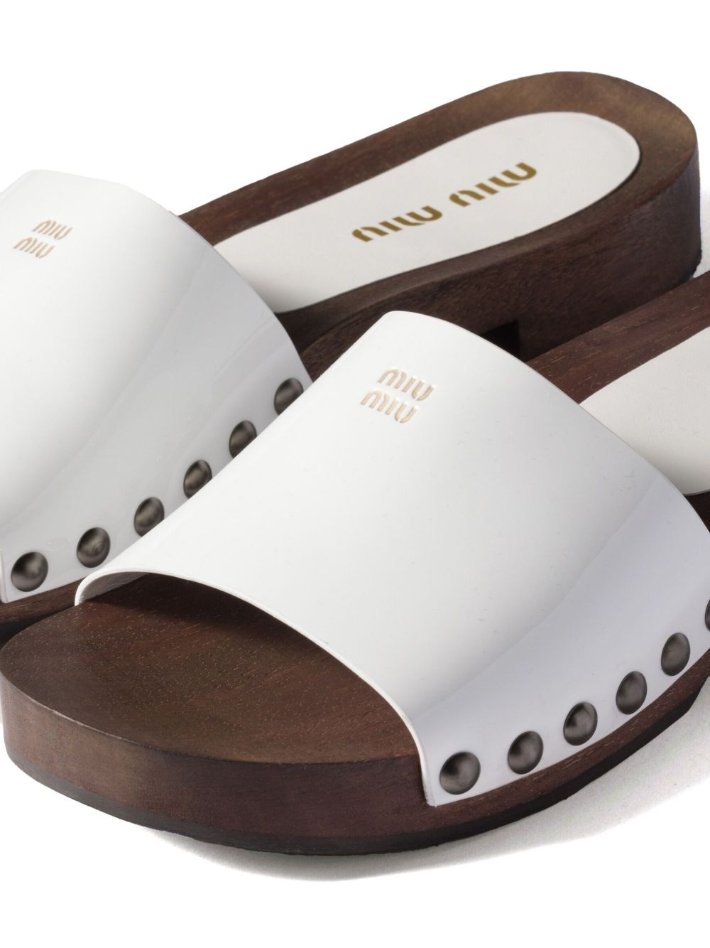 patent-leather clogs - 4