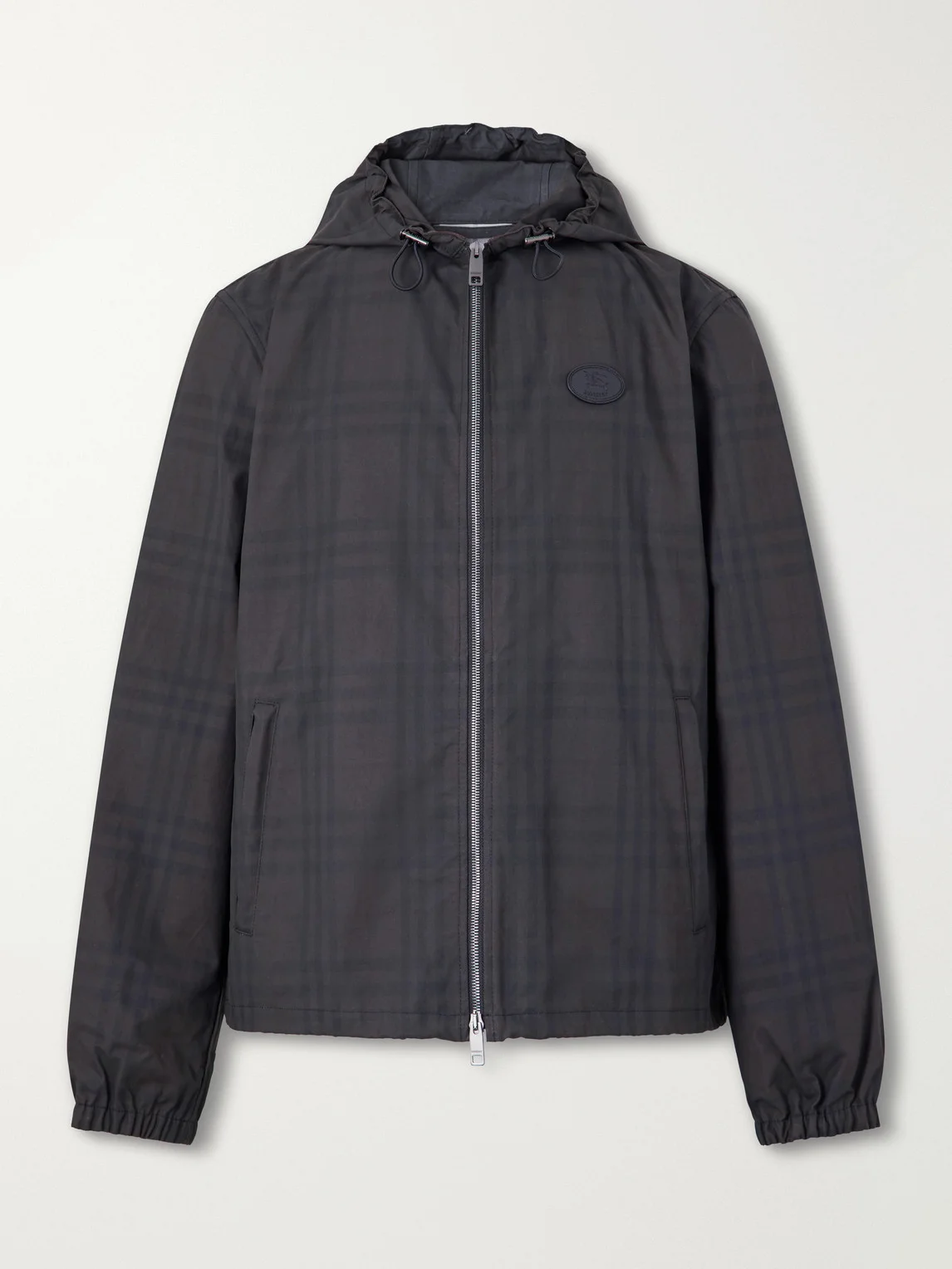 Newport Logo-Appliquéd Checked Cotton Jacket - 1