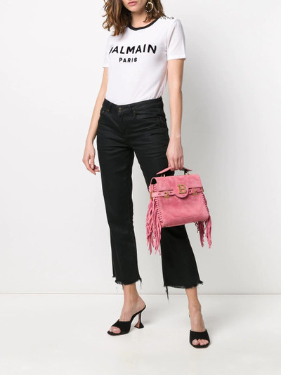 Balmain buttoned logo T-shirt outlook