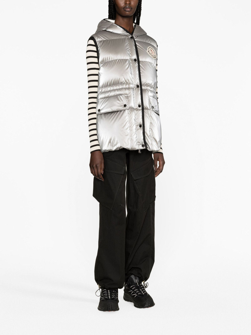 Hera hooded 아래로 gilet 4