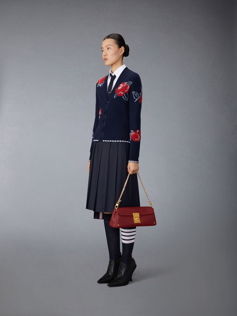 Soft Pebble Grain Mrs. Thom Baguette Clutch 4