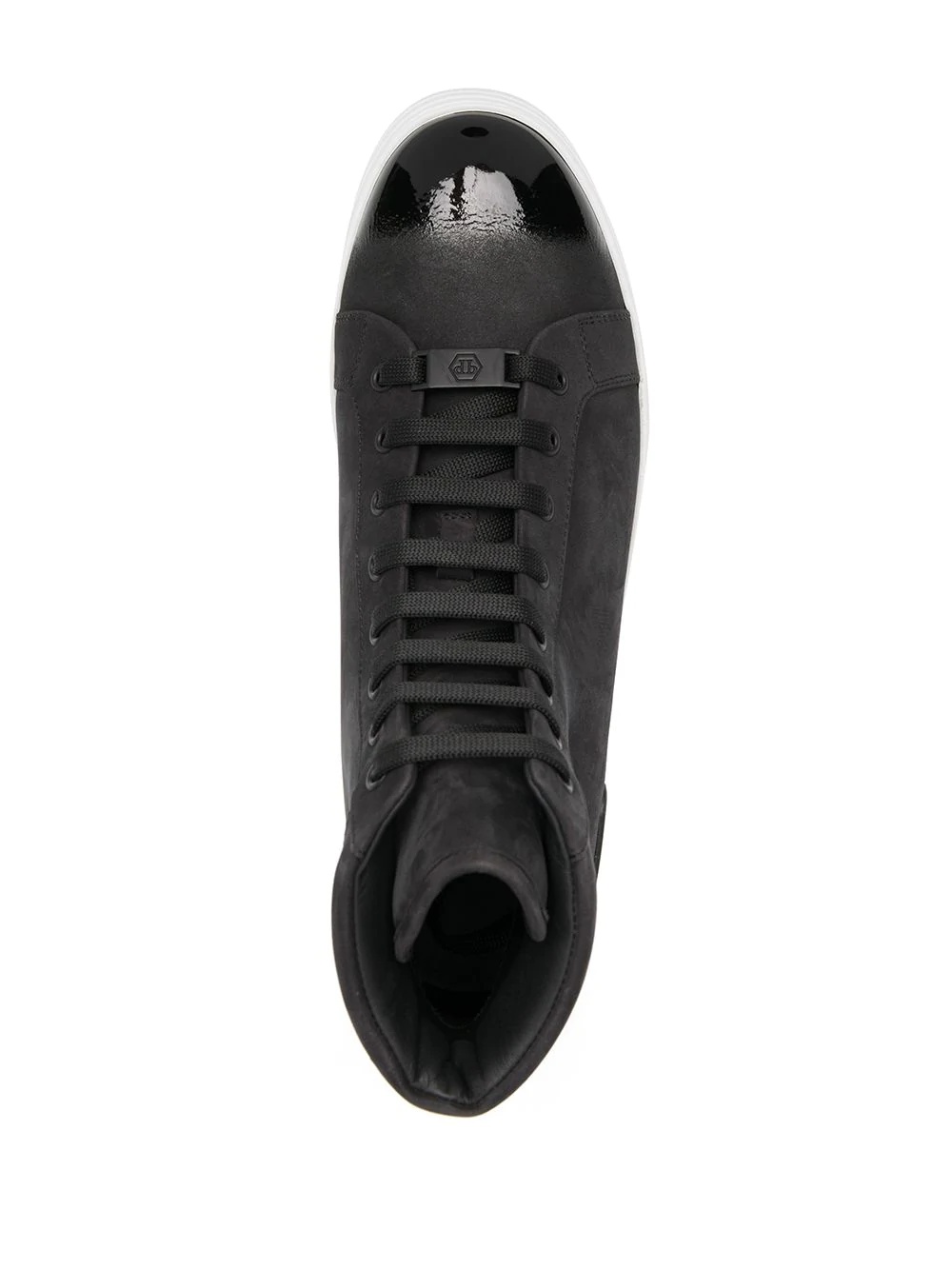 logo hi-top sneakers - 4